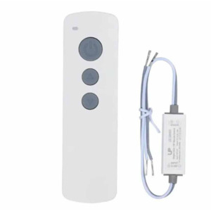 Диммер одноцветный T112-S Mini RF 5A белый с пультом LEDS POWER