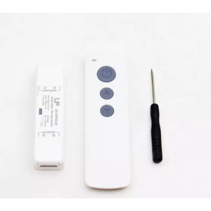 Диммер одноцветный N12-S Nano 15A (75-360W) белый с пультом LEDS POWER